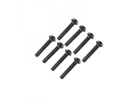 FTX Button Head Hex Screw M3 X 18mm (8Pc)
