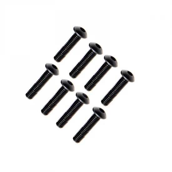 FTX Button Head Hex Screw M4 X 16mm (8Pc)