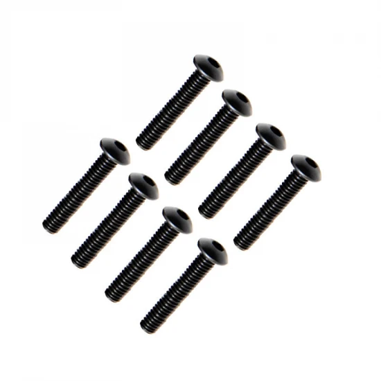 FTX Button Head Hex Screw M4 X 20mm (8Pc)