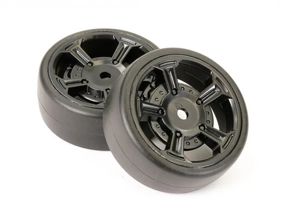 FTX Havok Drift Slick Wheels + Tyres (2)