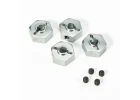 FTX Ruffneck Aluminium Wheel Hexes (4Pc)