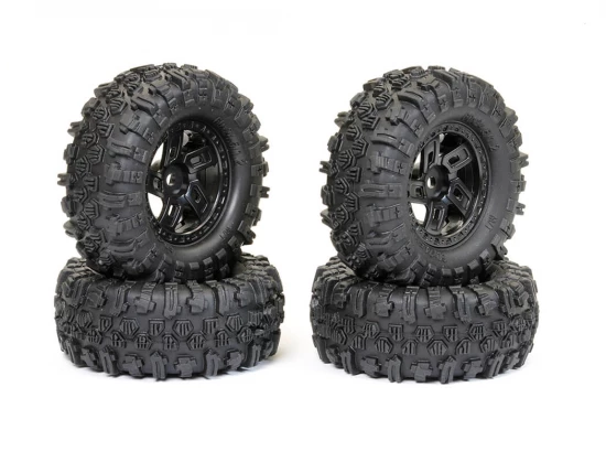 FTX 1:18 Comp Compound Gator 60mm Mounted Tyres (4)