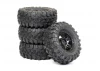 FTX 1:18 Comp Compound Gator 60mm Mounted Tyres (4)
