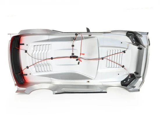 FTX Supaforza Grey Body - Print Ed - Trimmed - Decal Applied - Assembley