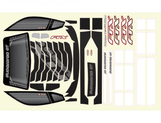 FTX Supaforza Decal Sheet