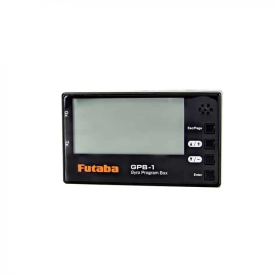 Futaba CGY770R-GPB1 3 Axis F3C/F3N/3D Helicopter Gyro, T-FHSS/FASSTest Rx and Governor with Programmer