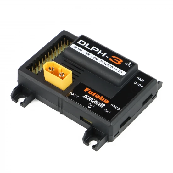 Futaba DLPH-3 10 Channel Dual RX Link Power Hub