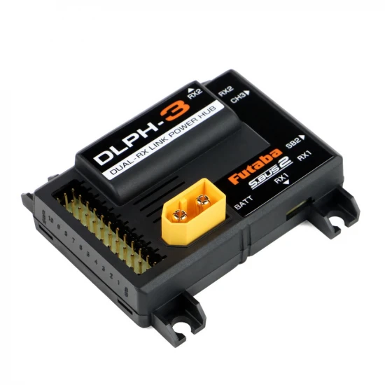 Futaba DLPH-3 10 Channel Dual RX Link Power Hub