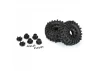 ProLine Mickey Thompson Baja Pro X 2.8 Tires Mounted on Raid Black Wheels (2) ** CLEARANCE **