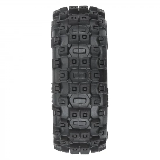ProLine Badlands MX 1.9 Buggy Tires Mounted On Mach-10 Black Wheels