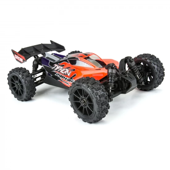 ProLine Badlands MX 1.9 Buggy Tires Mounted On Mach-10 Black Wheels