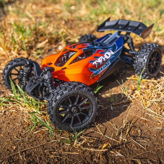 ProLine Badlands MX 1.9 Buggy Tires Mounted On Mach-10 Black Wheels