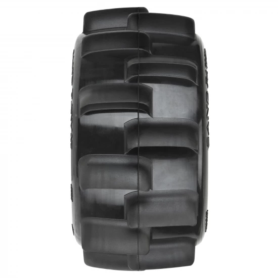 ProLine Sand Paw HP Belted 2.8 MT Tyres on 12/14mm Hex Black Wheels (2)