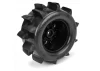 ProLine Sand Paw HP Belted 2.8 MT Tyres on 12/14mm Hex Black Wheels (2)