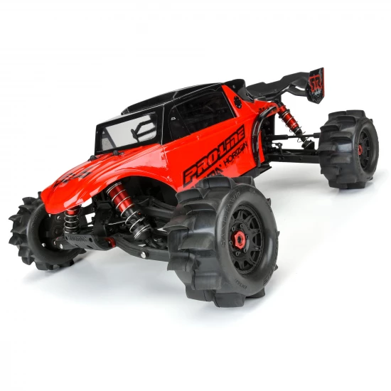 ProLine Sand Paw HP Belted 2.8 MT Tyres on 12/14mm Hex Black Wheels (2)