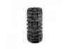 1/30 Baja Pro X Front/Rear Mounted Chrome Beast Tires (4): A