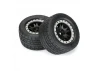 ProLine Menace HP Belted Tyres on X-MAXX Black/Grey 24mm Hex Wheels (2)