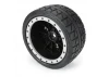 ProLine Menace HP Belted Tyres on X-MAXX Black/Grey 24mm Hex Wheels (2)