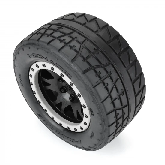 ProLine Menace HP Belted Tyres on X-MAXX Black/Grey 24mm Hex Wheels (2)
