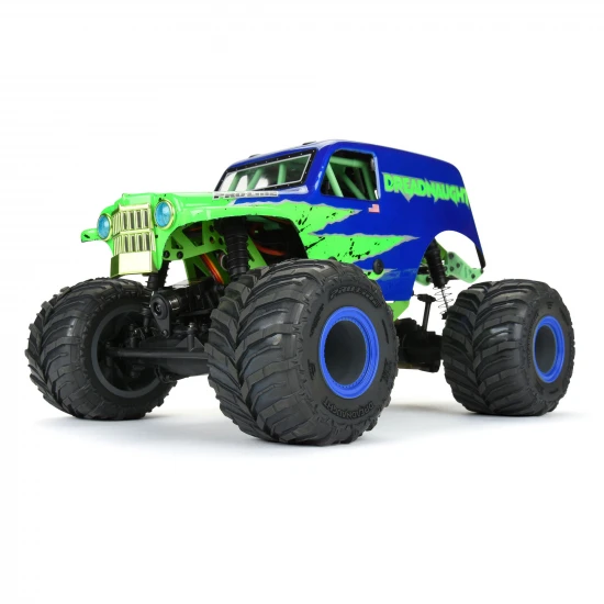 1:18 Dreadnaught 1.25 /1.75 F/R MT Tires (2): Mini LMT