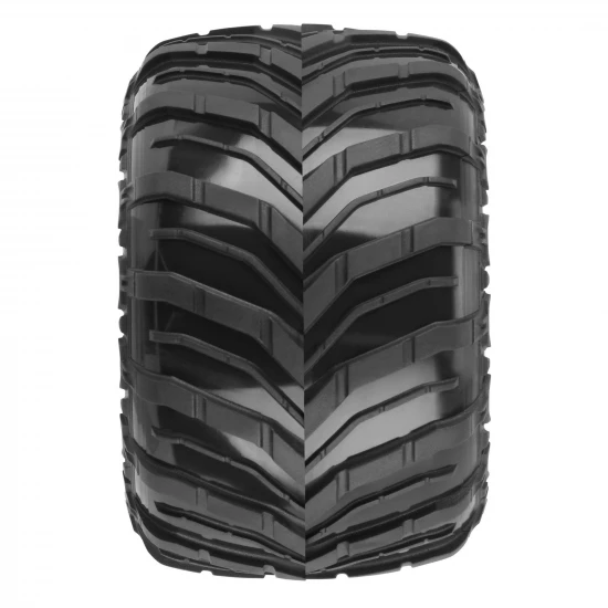 1:18 Dreadnaught 1.25 /1.75 F/R MT Tires (2): Mini LMT