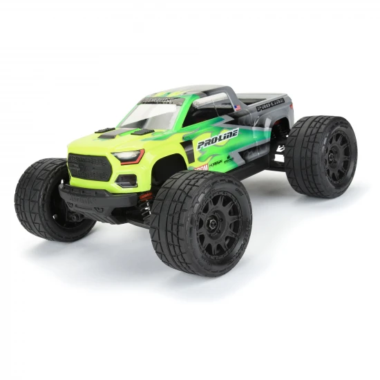1:18 Menace F/R Street Tires MTD 12mm Black Raid (4): Granit
