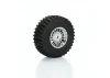 ProLine Flat Iron Front/Rear Tires Mounted 12mm Hex Chrome Diablo (4) - Arrma Typhon GROM