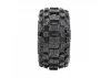 ProLine Badlands Tyres Mounted on 12mm Hex Black Split Six Wheels (2)