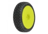 1/24 Electron 2.0 Buggy F/R Tires Mounted 7mm Yellow (4): Mi