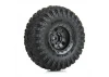 ProLine Aztek Front/Rear Mounted Black Clobber (4) for Axial SCX30