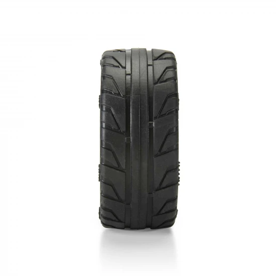 1:14 Vector Tire MTD 12mm Black Velocity Wheel (4): ARRMA TY