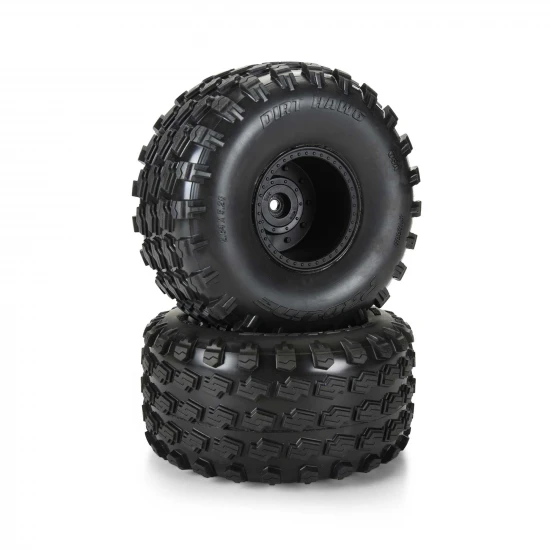 1:10 Dirt Hawg 2.0 F/R 2.6 MT Tires Mounted ARRMA Stock Whe