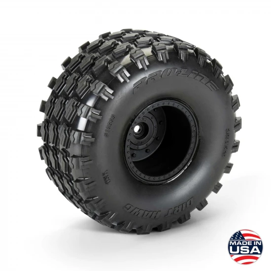 1:10 Dirt Hawg 2.0 F/R 2.6 MT Tires Mounted ARRMA Stock Whe