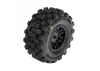 1:16 Badlands MX Front/Rear Tires MTD 12mm Black Split Six (