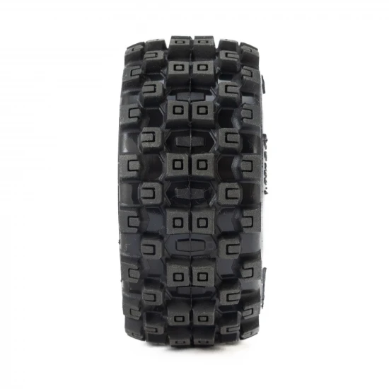 1:16 Badlands MX Front/Rear Tires MTD 12mm Black Split Six (