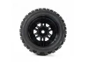1:16 Badlands MX Front/Rear Tires MTD 12mm Black Split Six (