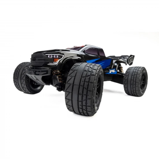 Menace Front/Rear Street Tires Mounted 12mm Black Split Six