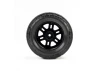 Menace Front/Rear Street Tires Mounted 12mm Black Split Six