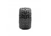 ProLine Jaeger Tyres Mounted on 12mm Hex Black Split Six Wheels (2)