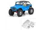 1:10 1979 Toyota Land Cruiser FJ40 Clear Body/Cage 12.3 WB