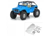 1:10 1979 Toyota Land Cruiser FJ40 Clear Body/Cage 12.3 WB