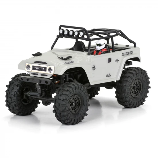 ProLine 1:24 1979 Toyota Land Cruiser FJ40 Clear Body with Trail Cage