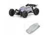 ProLine Axis Tough-Color Gray Bodyshell for 1:14 Typhon GROM