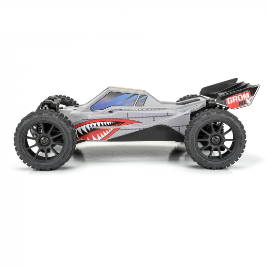 ProLine Axis Tough-Color Gray Bodyshell for 1:14 Typhon GROM