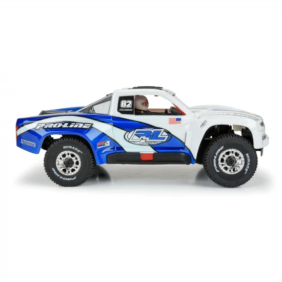 ProLine Pre-Cut 2019 Chevy Silverado Trophy Truck Clear Bodyshell - 1:16 Arrma Mojave GROM
