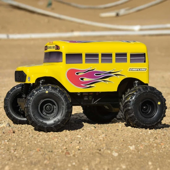 Pre-Cut/Pre-Painted (School Bus) Yellow Body for ARRMA GORGO
