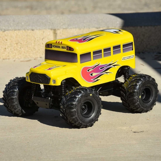 Pre-Cut (School Bus) Clear Body for ARRMA GORGON GROM