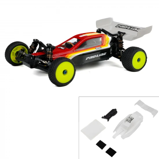 ProLine Pre-Cut Crowd Pleazer Clear Body with ESC Relocator - Losi Micro-B 