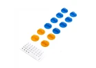 Gate Marker Set - Blue - Orange (12): Axial SCX30
