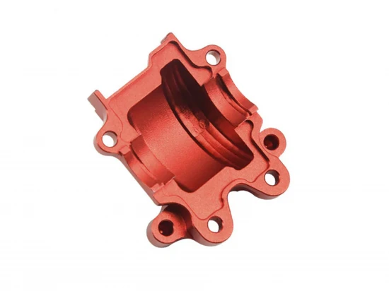 Front Gearbox Cover - Red Aluminium - Grom